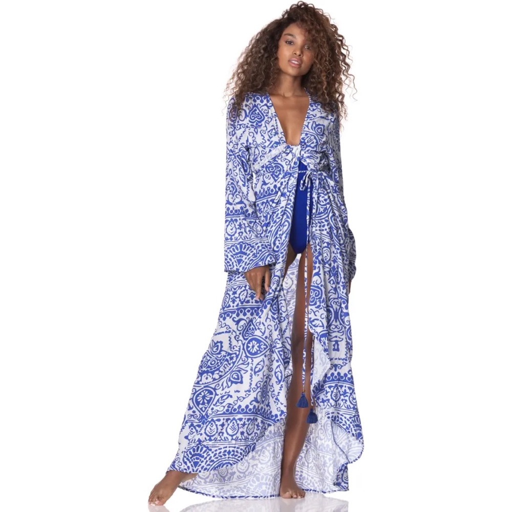 Maaji Moonbow Kimono Cover Up Dress - Picture 4 of 8